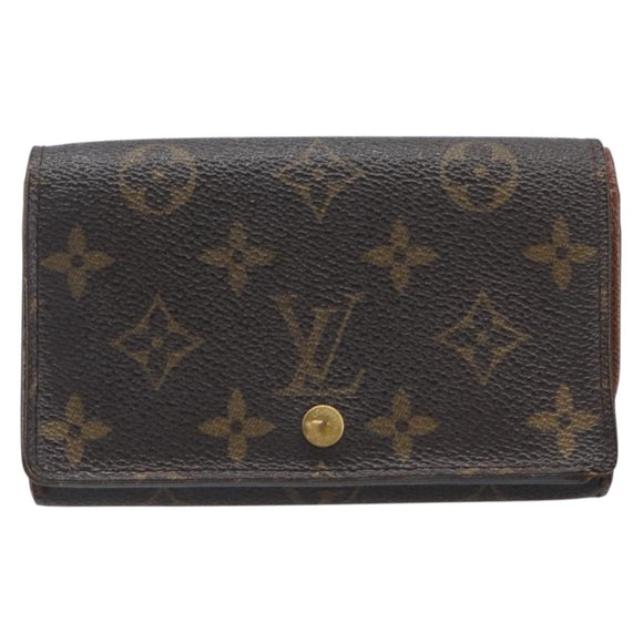 LOUIS VUITTON Monogram Portefeuille Tresol Wallet M61736 LV Auth bs36803