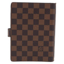 LOUIS VUITTON Damier Ebene Agenda MM Day Planner Cover R20240 LV Auth bs36806-2