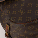 LOUIS VUITTON Monogram Saumur 35 Shoulder Bag M42254 LV Auth bs36807-16