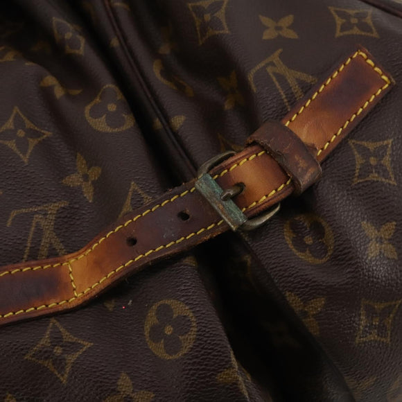 LOUIS VUITTON Monogram Saumur 35 Shoulder Bag M42254 LV Auth bs36807