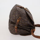 LOUIS VUITTON Monogram Saumur 35 Shoulder Bag M42254 LV Auth bs36807-3