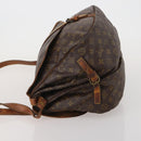 LOUIS VUITTON Monogram Saumur 35 Shoulder Bag M42254 LV Auth bs36807-4