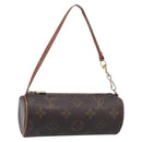LOUIS VUITTON Monogram Papillon Pouch LV Auth bs36809-1