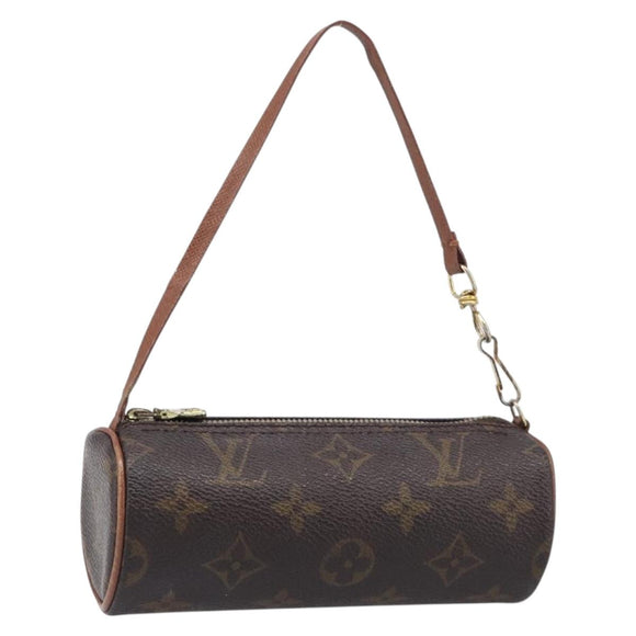 LOUIS VUITTON Monogram Papillon Pouch LV Auth bs36809