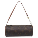LOUIS VUITTON Monogram Papillon Pouch LV Auth bs36809-13