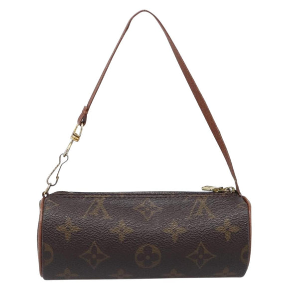 LOUIS VUITTON Monogram Papillon Pouch LV Auth bs36809