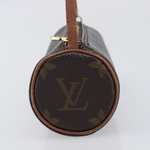 LOUIS VUITTON Monogram Papillon Pouch LV Auth bs36809