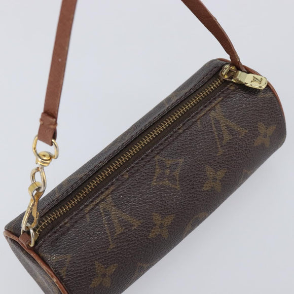 LOUIS VUITTON Monogram Papillon Pouch LV Auth bs36809
