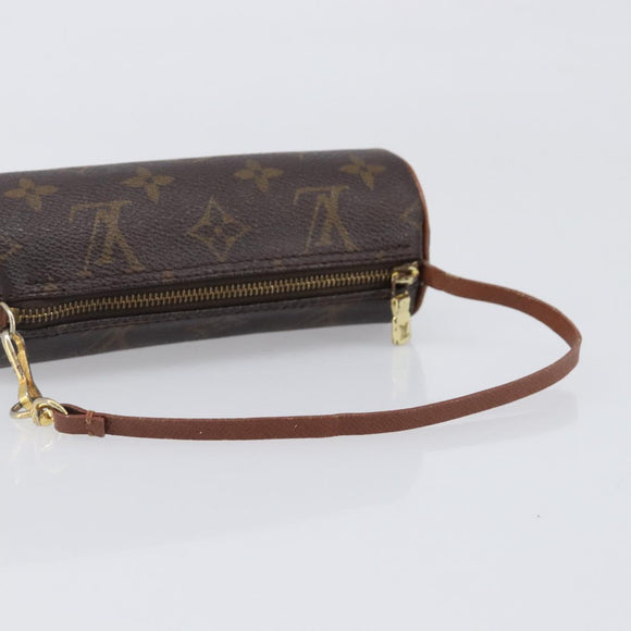 LOUIS VUITTON Monogram Papillon Pouch LV Auth bs36809