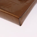 LOUIS VUITTON Monogram Vernis Walker Wallet Bronze M91154 LV Auth bs36810-16