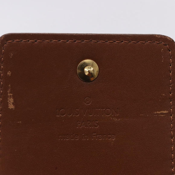 LOUIS VUITTON Monogram Vernis Walker Wallet Bronze M91154 LV Auth bs36810
