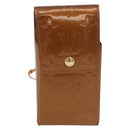 LOUIS VUITTON Monogram Vernis Walker Wallet Bronze M91154 LV Auth bs36810-13