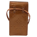 LOUIS VUITTON Monogram Vernis Walker Wallet Bronze M91154 LV Auth bs36810-2