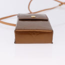 LOUIS VUITTON Monogram Vernis Walker Wallet Bronze M91154 LV Auth bs36810-5