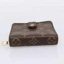 LOUIS VUITTON Monogram Compact Zip Wallet M61667 LV Auth bs36811-4