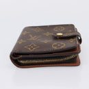 LOUIS VUITTON Monogram Compact Zip Wallet M61667 LV Auth bs36811-6