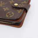 LOUIS VUITTON Monogram Compact Zip Wallet M61667 LV Auth bs36811-7