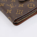 LOUIS VUITTON Monogram Compact Zip Wallet M61667 LV Auth bs36811-14