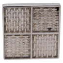 LOUIS VUITTON Bouton de Manchette Digit Cuffs Ag925 Silver LV Auth bs36812-19