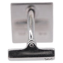 LOUIS VUITTON Bouton de Manchette Digit Cuffs Ag925 Silver LV Auth bs36812-20