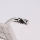 LOUIS VUITTON Bouton de Manchette Digit Cuffs Ag925 Silver LV Auth bs36812-21