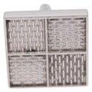 LOUIS VUITTON Bouton de Manchette Digit Cuffs Ag925 Silver LV Auth bs36812-23