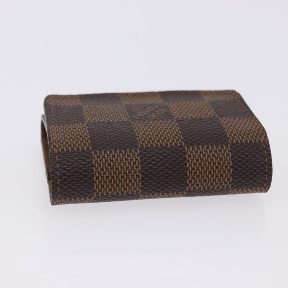 LOUIS VUITTON Bouton de Manchette Digit Cuffs Ag925 Silver LV Auth bs36812