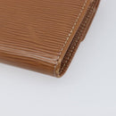 LOUIS VUITTON Epi Portefeiulle Sarah Long Wallet Brown M60321 LV Auth bs36813-16