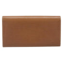 LOUIS VUITTON Epi Portefeiulle Sarah Long Wallet Brown M60321 LV Auth bs36813-2