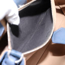 FENDI To Joule Hand Bag Leather 2way Blue Silver Auth bs36816-24