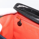 CHANEL Shoulder Bag Canvas Navy Silver CC Auth bs36818-23