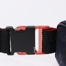Christian Louboutin Waist Pouch Canvas Navy Silver Auth bs36819V-9