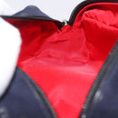Christian Louboutin Waist Pouch Canvas Navy Silver Auth bs36819V-21