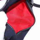 Christian Louboutin Waist Pouch Canvas Navy Silver Auth bs36819V-24