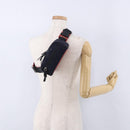 Christian Louboutin Waist Pouch Canvas Navy Silver Auth bs36819V-25