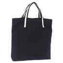 GUCCI Tote Bag Canvas Navy 123439 Auth bs36820-1