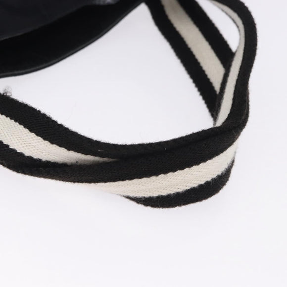 GUCCI Tote Bag Canvas Navy 123439 Auth bs36820