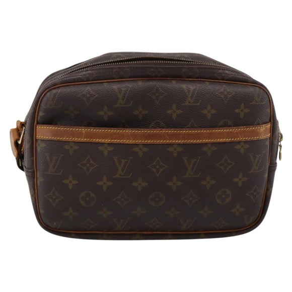 LOUIS VUITTON Monogram Reporter PM Shoulder Bag M45254 LV Auth bs36824