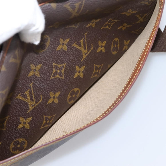 LOUIS VUITTON Monogram Reporter PM Shoulder Bag M45254 LV Auth bs36824