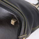 LOUIS VUITTON Suhari Lockit PM Hand Bag Leather Black M91888 LV Auth bs36825V-11