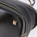 LOUIS VUITTON Suhari Lockit PM Hand Bag Leather Black M91888 LV Auth bs36825V-13