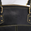 LOUIS VUITTON Suhari Lockit PM Hand Bag Leather Black M91888 LV Auth bs36825V-16