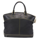 LOUIS VUITTON Suhari Lockit PM Hand Bag Leather Black M91888 LV Auth bs36825V-3