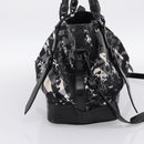 BURBERRY Tote Bag Nylon 2way Black Auth bs36829A-4