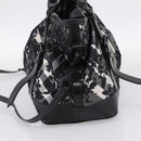 BURBERRY Tote Bag Nylon 2way Black Auth bs36829A-5