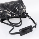 BURBERRY Tote Bag Nylon 2way Black Auth bs36829A-9