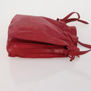 LOEWE Shoulder Bag Leather 4 Set Black Brown Red Auth bs36830-10