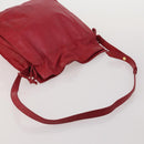 LOEWE Shoulder Bag Leather 4 Set Black Brown Red Auth bs36830-11