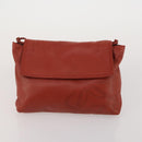 LOEWE Shoulder Bag Leather 4 Set Black Brown Red Auth bs36830-14