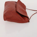 LOEWE Shoulder Bag Leather 4 Set Black Brown Red Auth bs36830-16